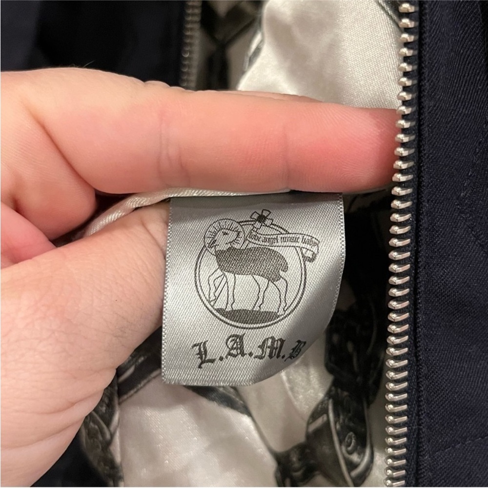 L.A.M.B. Navy military Blazer rare - Picture 5 of 10